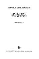 Cover von Spiele und Eskapaden. Schauspiele II