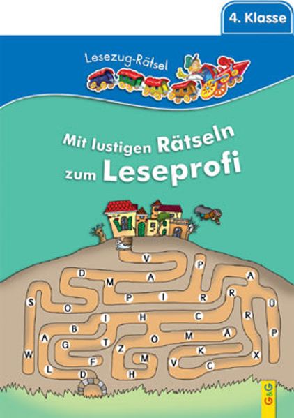 Cover von Lesezug Lese-Rätsel 4. Klasse