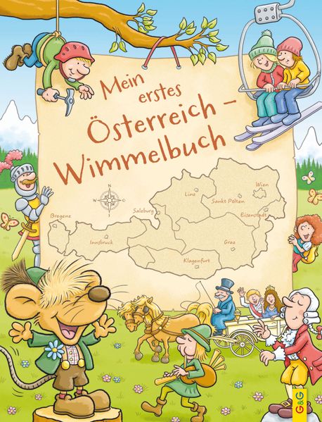 Cover von Mein erstes Österreich-Wimmelbuch