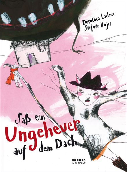 Cover von Saß ein Ungeheuer auf dem Dach