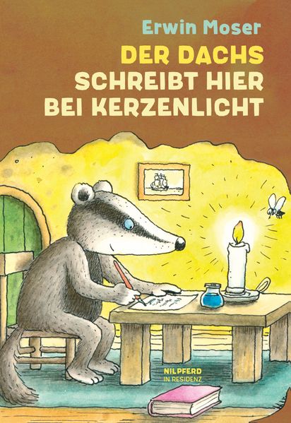 Cover von Der Dachs schreibt hier bei Kerzenlicht