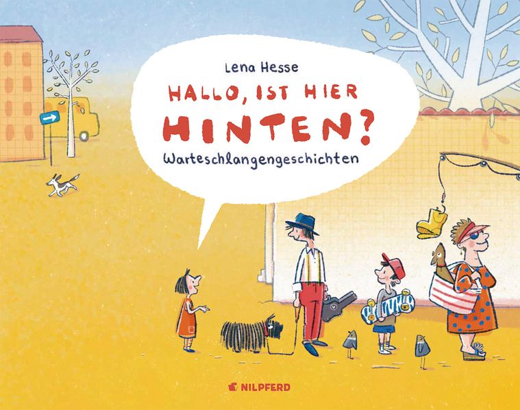 Cover von Hallo, ist hier hinten? – Geschenkbuchausgabe