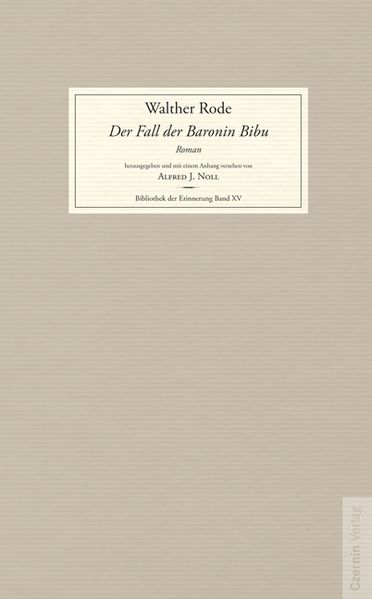 Cover von Der Fall der Baronin Bibu