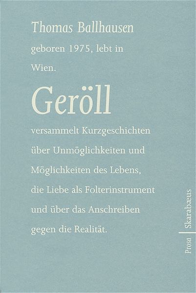 Cover von Geröll