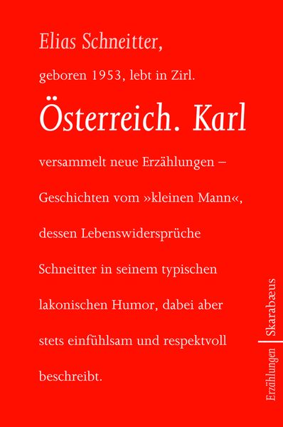 Cover von Österreich. Karl