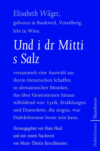 Cover von Und i dr Mitti s Salz – Und in der Mitte das Salz