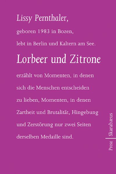 Cover von Lorbeer und Zitrone
