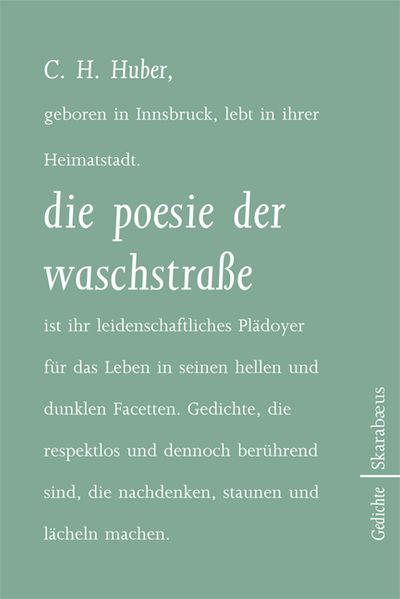 Cover von die poesie der waschstraße