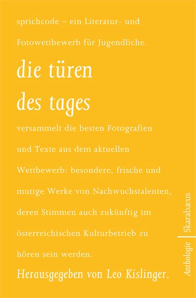 Cover von die türen des tages