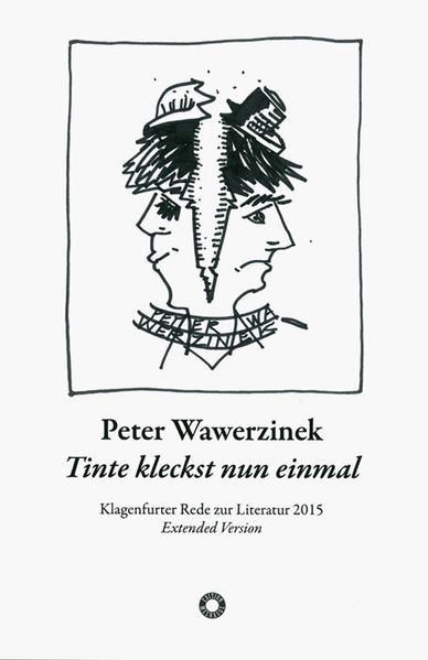 Cover von Tinte kleckst nun einmal oder halb ich & halb ein anderer