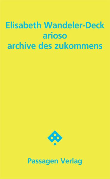 Cover von arioso – archive des zukommens