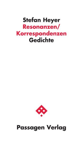 Cover von Resonanzen/Korrespondenzen