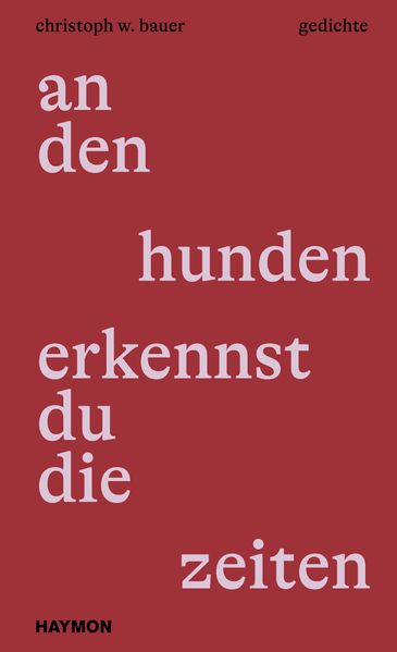 Cover von An den Hunden erkennst du die Zeiten