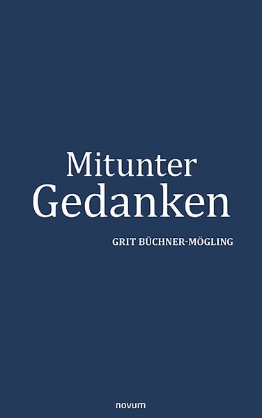 Cover von Mitunter Gedanken