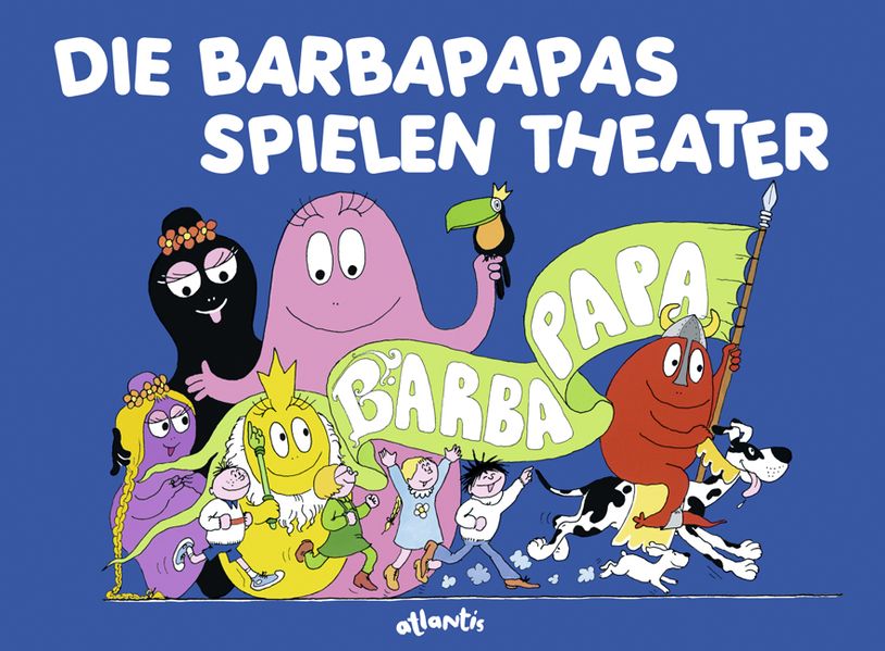 Cover von Die Barbapapas spielen Theater