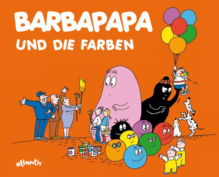 Cover von Barbapapa und die Farben