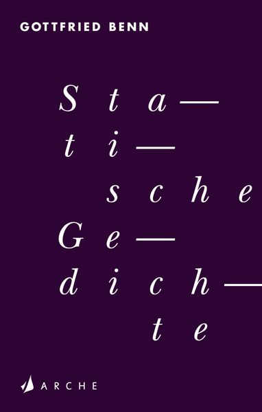 Cover von Statische Gedichte