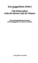 Cover von Werke / Die frühen Jahre /Salz des Meeres, Salz der Tränen