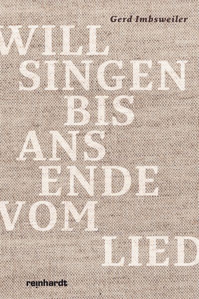 Cover von Will singen bis ans Ende vom Lied