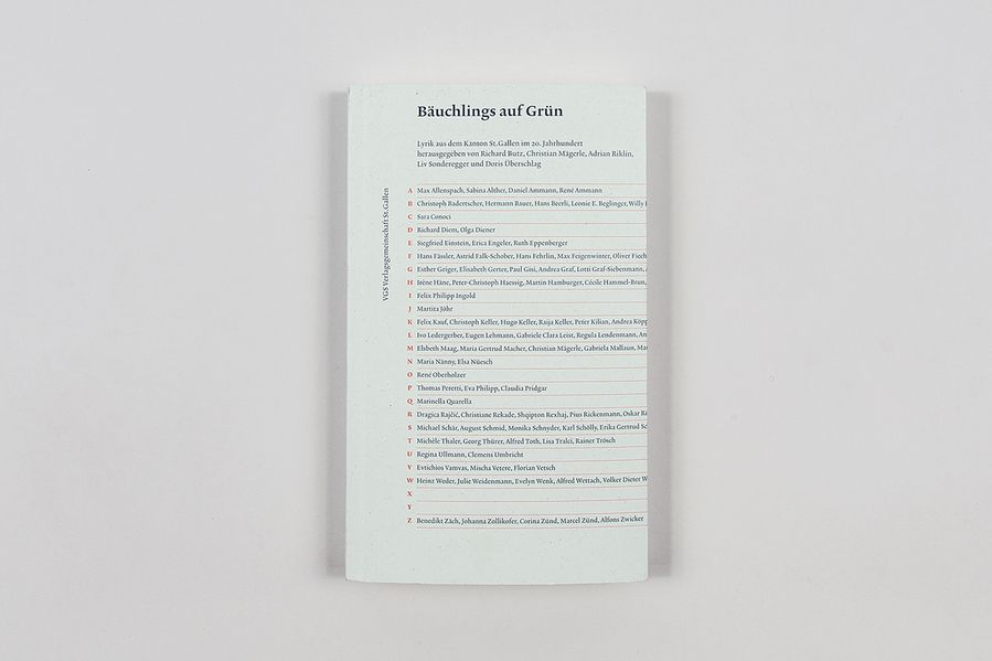 Cover von Bäuchlings auf Grün