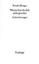 Cover von Warum hast du dich nicht gewehrt