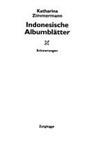 Cover von Indonesische Albumblätter