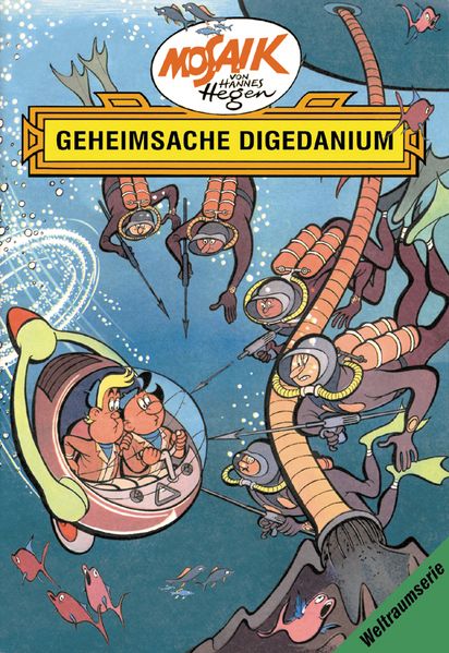 Cover von Mosaik von Hannes Hegen: Geheimsache Digedanium