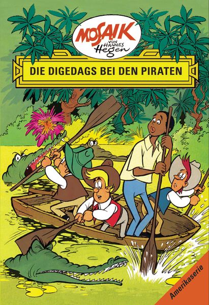 Cover von Mosaik von Hannes Hegen: Die Digedags bei den Piraten