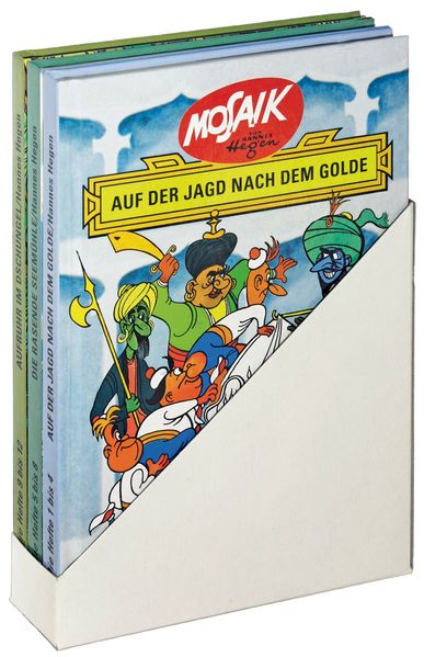 Cover von Mosaik von Hannes Hegen: Wie alles begann. Buchausgabe der ersten zwölf Hefte des Kult-Comics aus der DDR