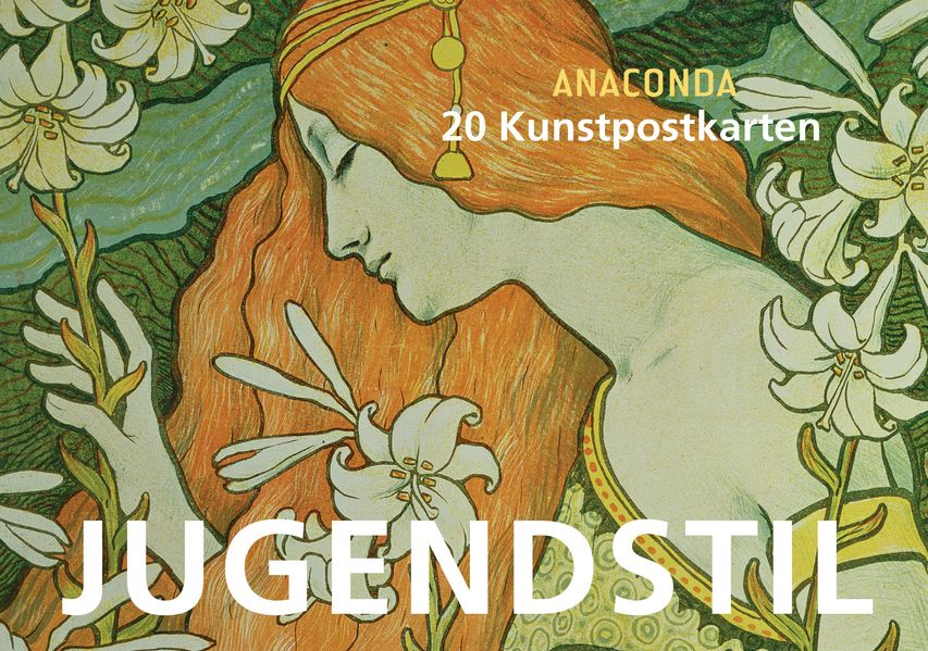 Cover von Postkartenbuch Jugendstil