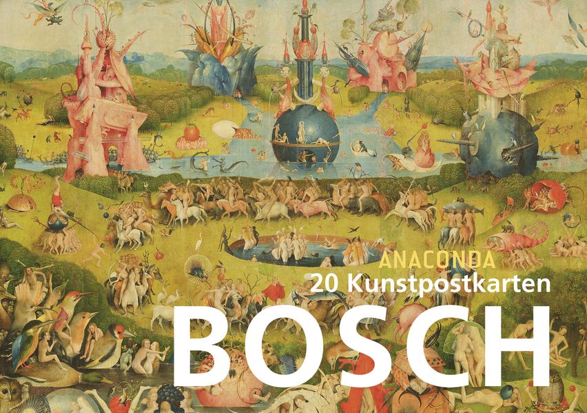Cover von Postkartenbuch Hieronymus Bosch