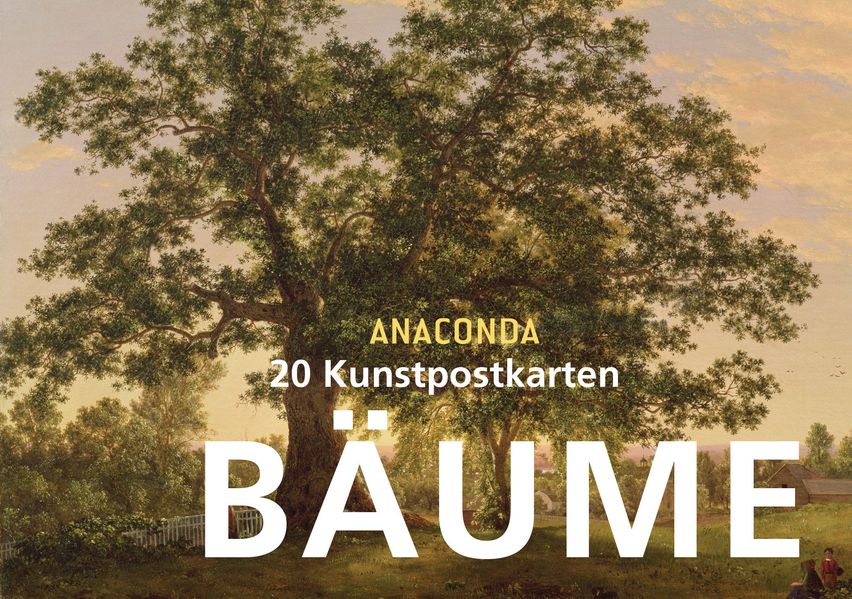 Cover von Postkartenbuch Bäume