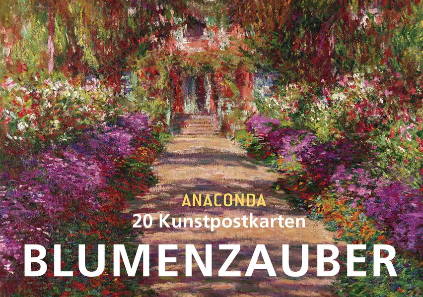 Cover von Postkartenbuch Blumenzauber