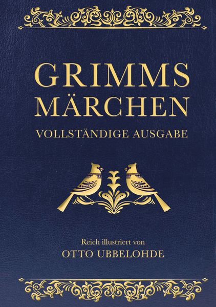 Cover von Grimms Märchen (Cabra-Lederausgabe)