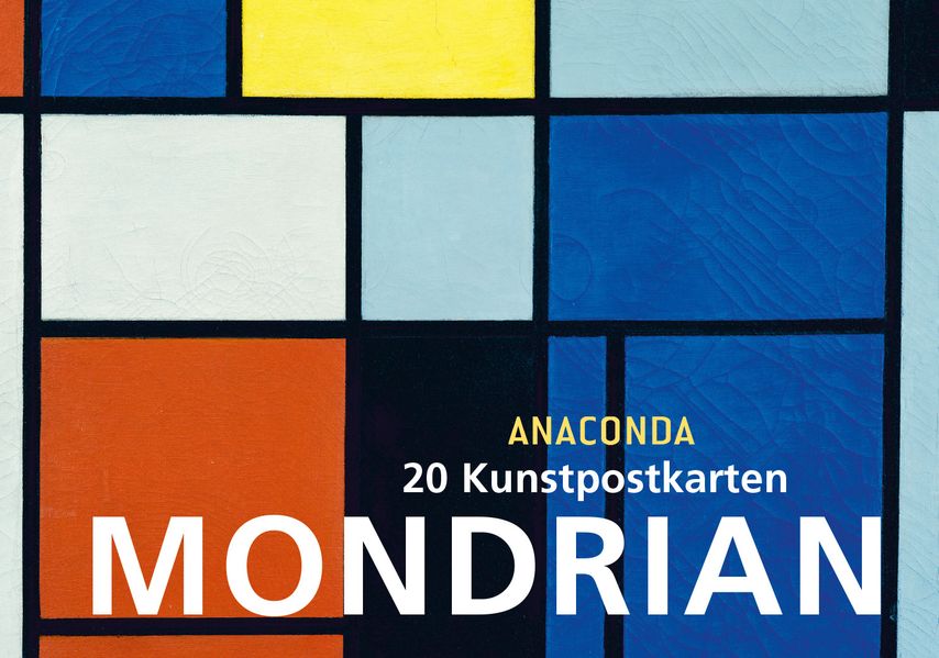 Cover von Postkartenbuch Piet Mondrian
