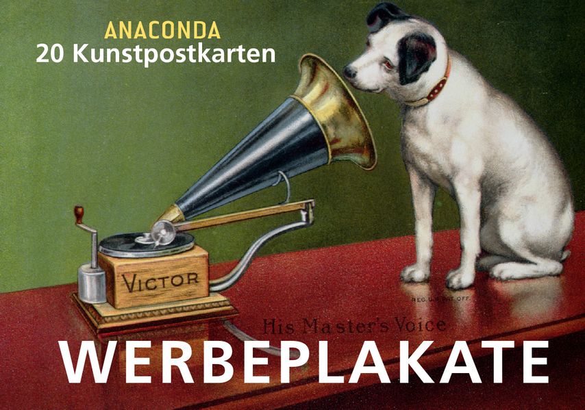 Cover von Postkartenbuch Werbeplakate