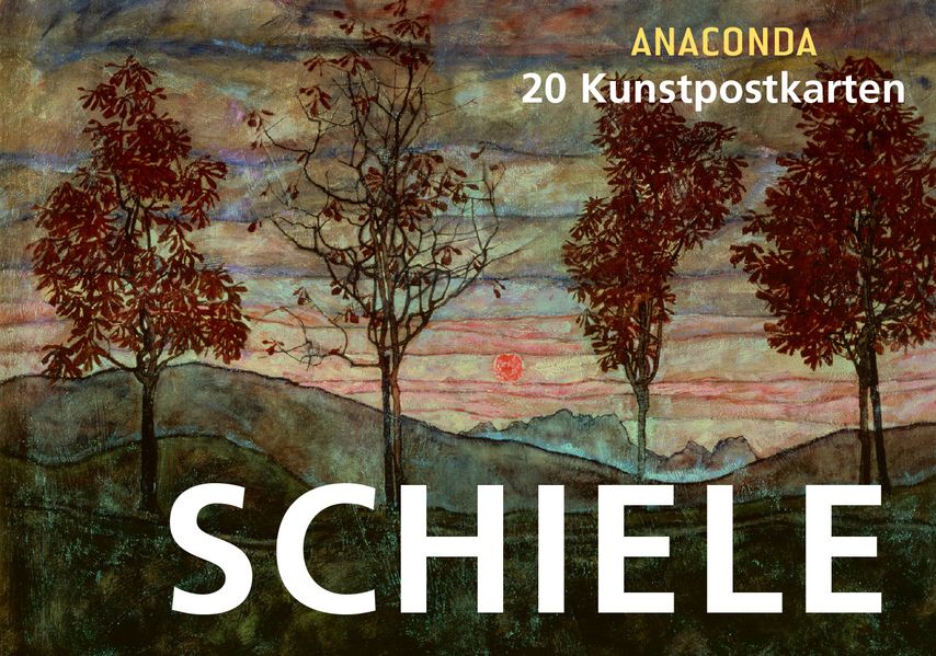 Cover von Postkartenbuch Egon Schiele