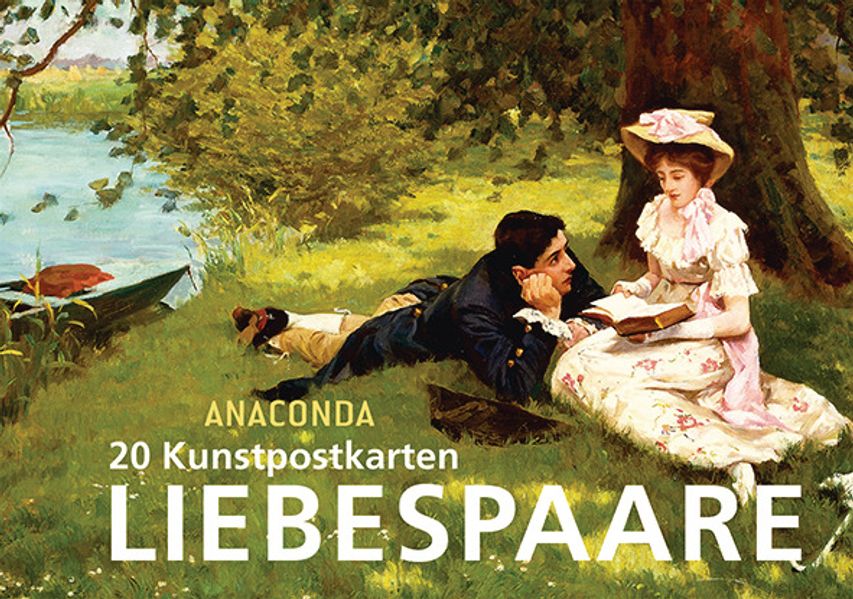 Cover von Postkartenbuch Liebespaare