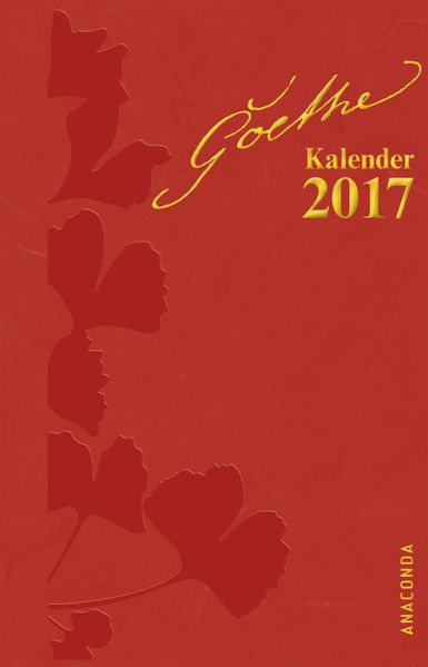 Cover von Goethe-Kalender 2017