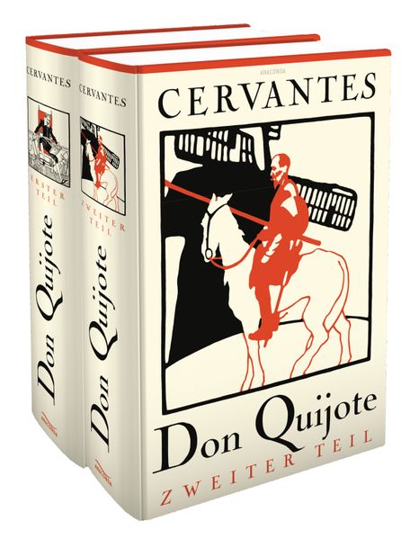 Cover von Don Quijote (2 Bände, illustriert)