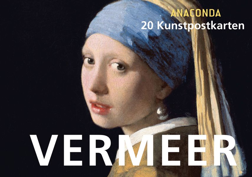 Cover von Postkartenbuch Jan Vermeer