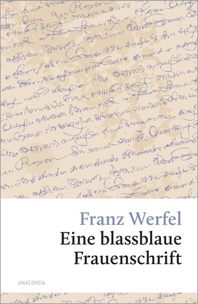 Cover von Eine blassblaue Frauenschrift