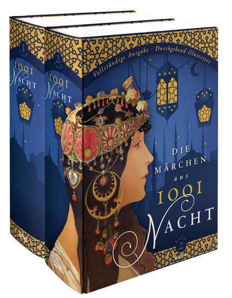 Cover von Die Märchen aus 1001 Nacht – Vollständige Ausgabe (2 Bände)