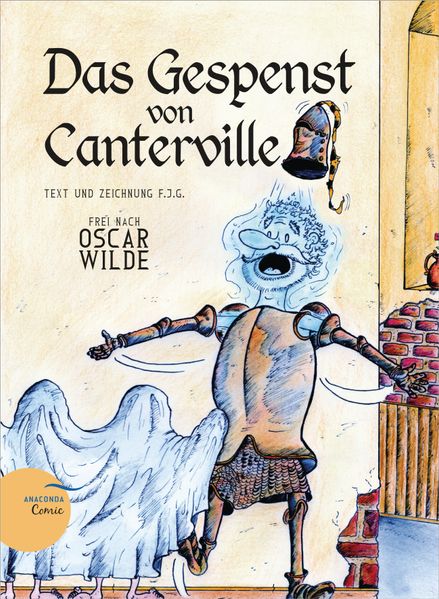 Cover von Das Gespenst von Canterville (Ein Anaconda-Comic)