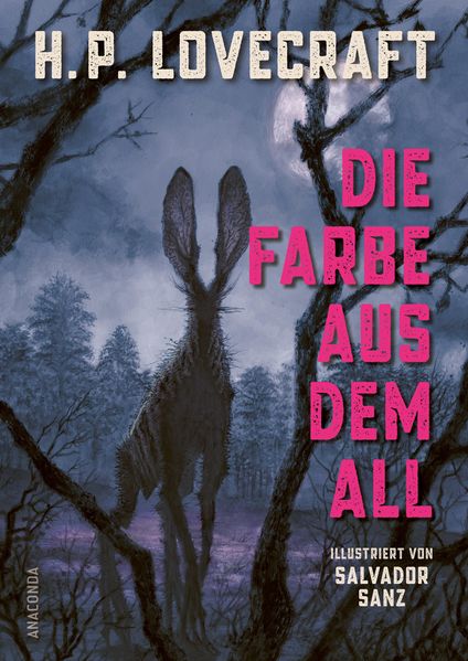 Cover von Die Farbe aus dem All. Illustriert von Salvador Sanz