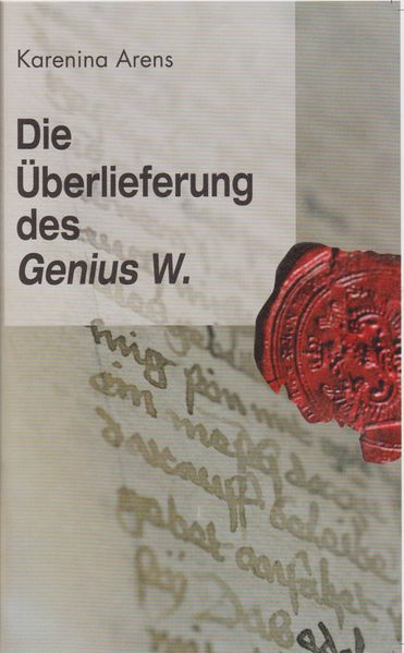 Cover von Die Überlieferung des Genius W.