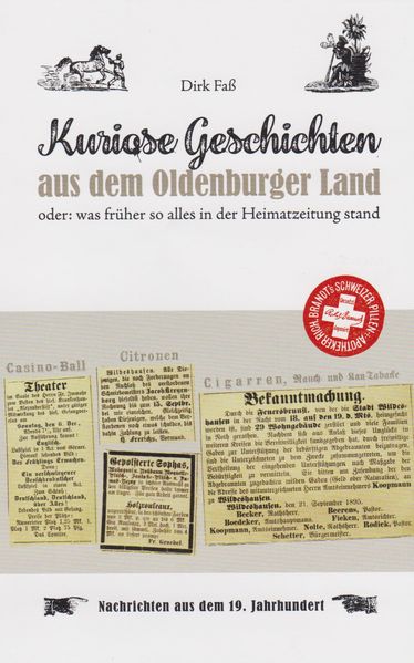 Cover von Kuriose Geschichten aus dem Oldenburger Land