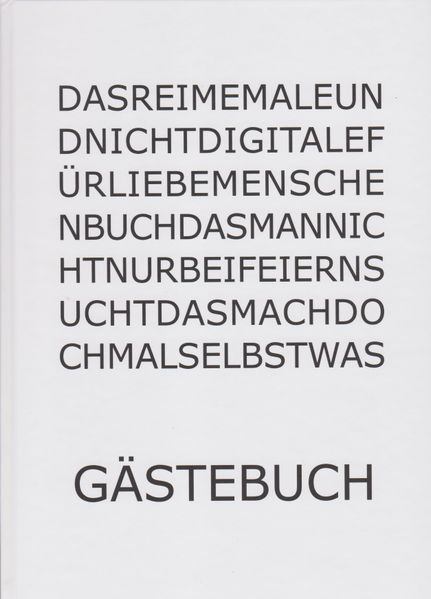 Cover von Gästebuch