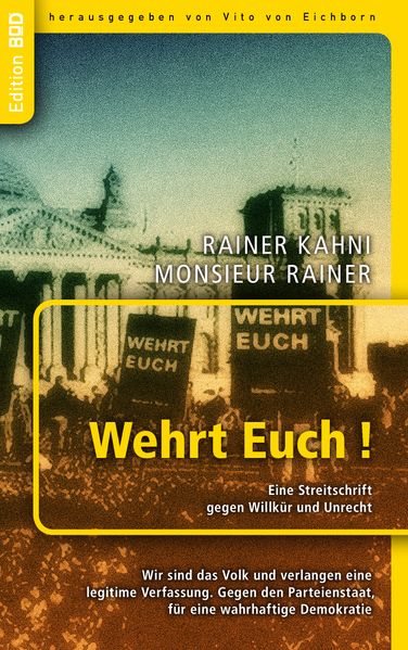 Cover von Wehrt Euch! Eine Streitschrift gegen Willkür und Unrecht