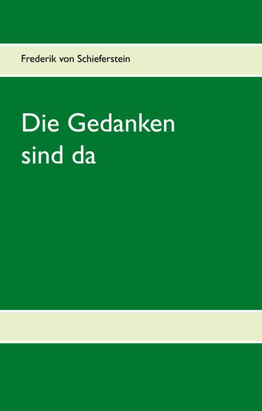 Cover von Die Gedanken sind da